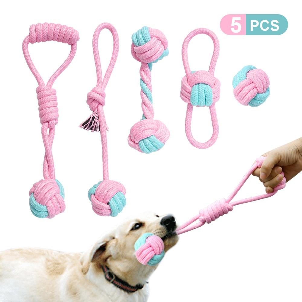 Playful Rope Toy Set (5pcs)