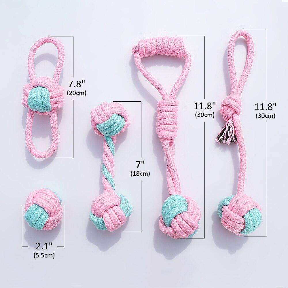 Playful Rope Toy Set (5pcs)