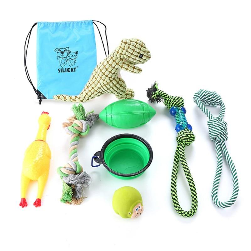 Pet Toys Collection Dog Voice Toys Bite Resistant Molar Dog Toy Ball