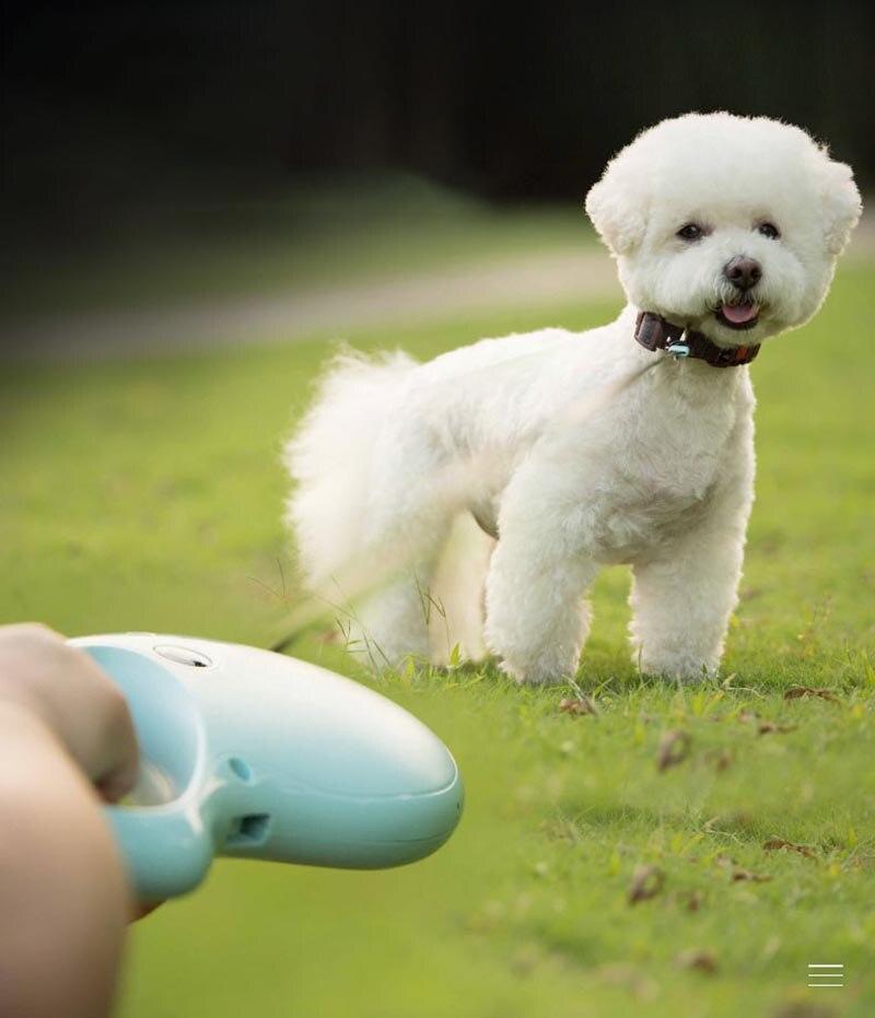 Retractable Pet Dog Automatic Roulette Leash 5M Reflective Traction