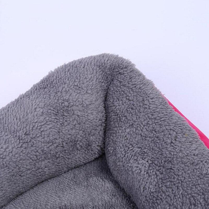 Pet Cat Dog Bed Warm Dog House Soft Fleece Nest Dog Baskets Mat Autumn